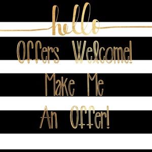 Please make an offer on whatever you like!